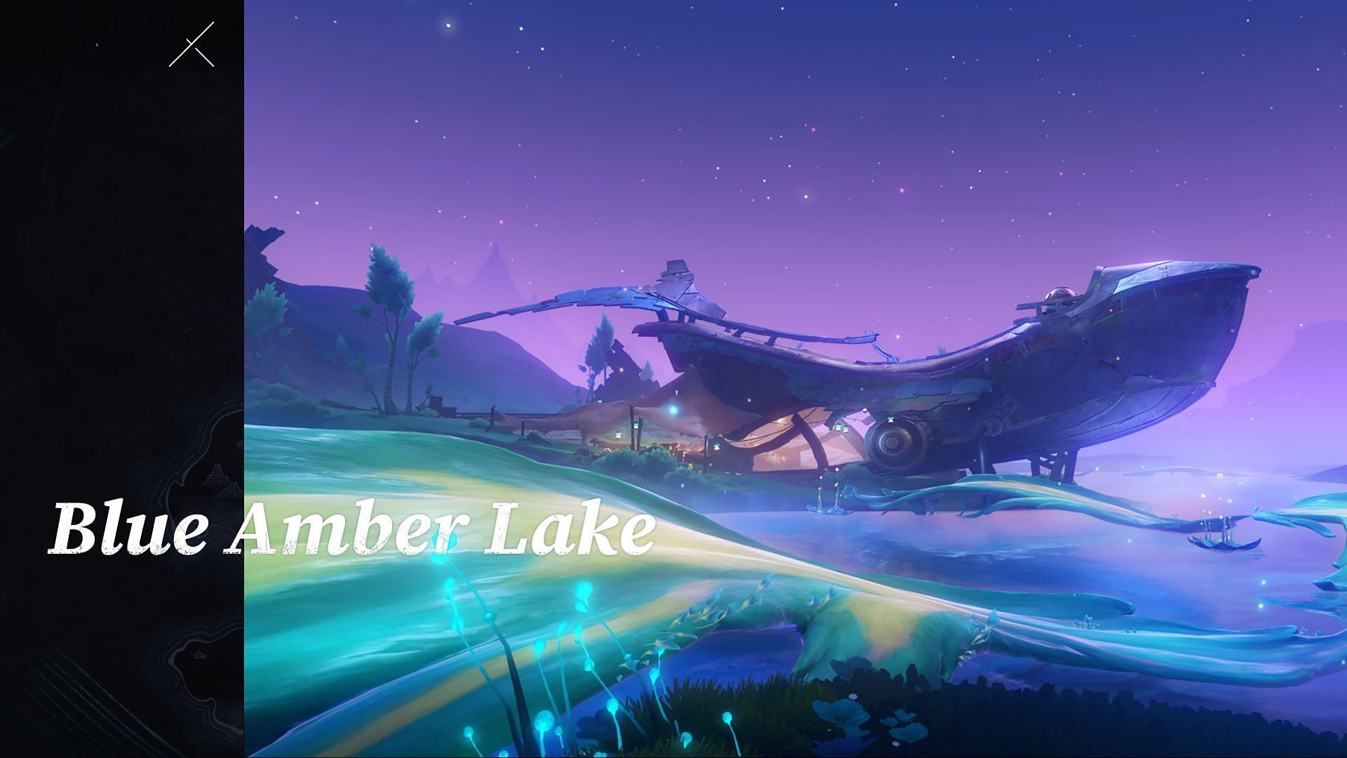 Blue Amber Lake (Image via HoYoverse)
